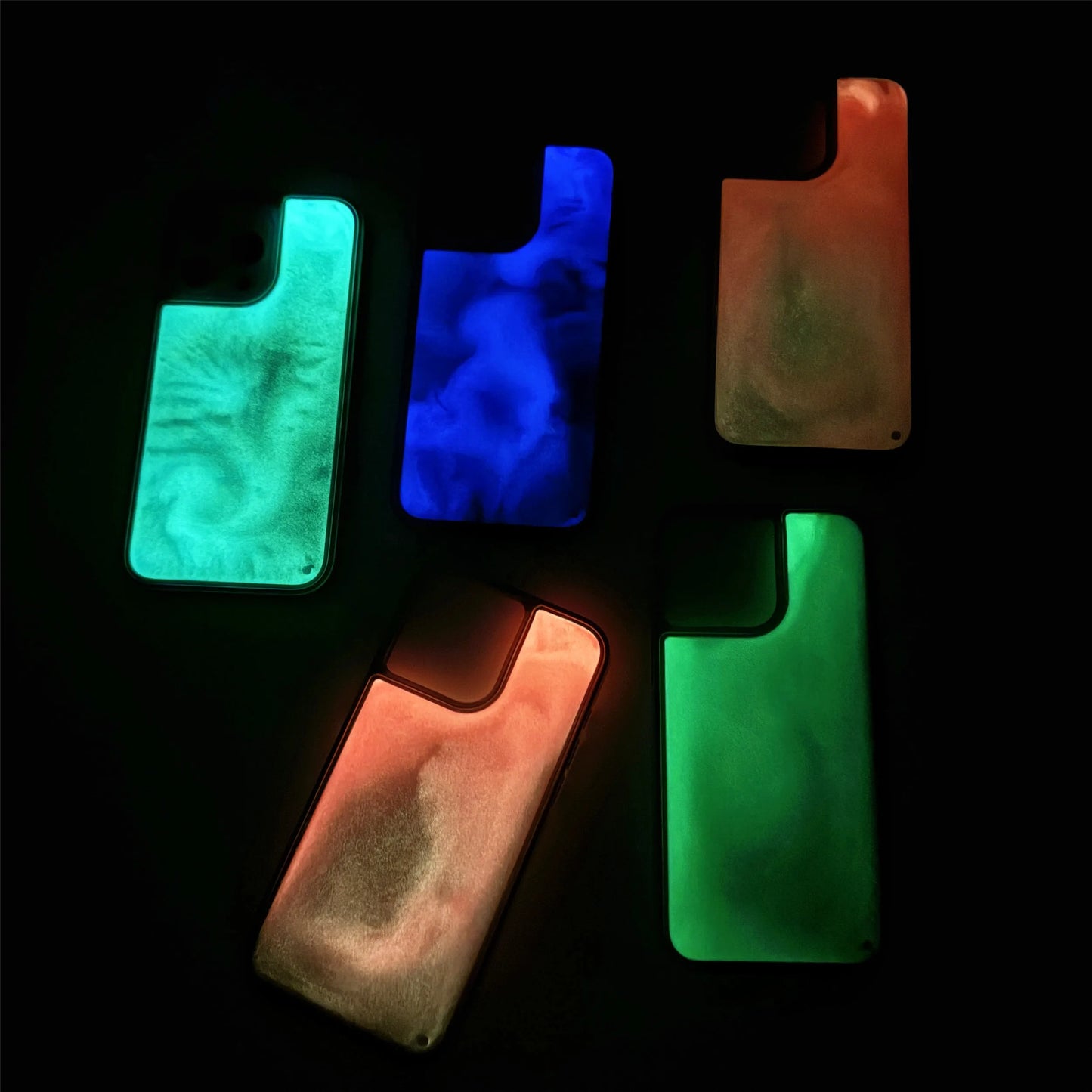 Luminous Glitter Quicksand Case