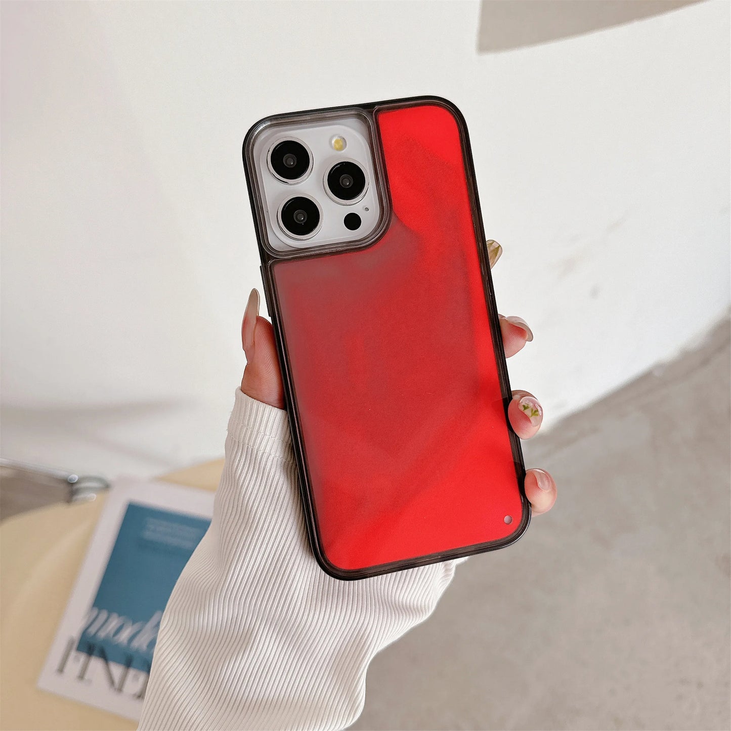 Luminous Glitter Quicksand Case