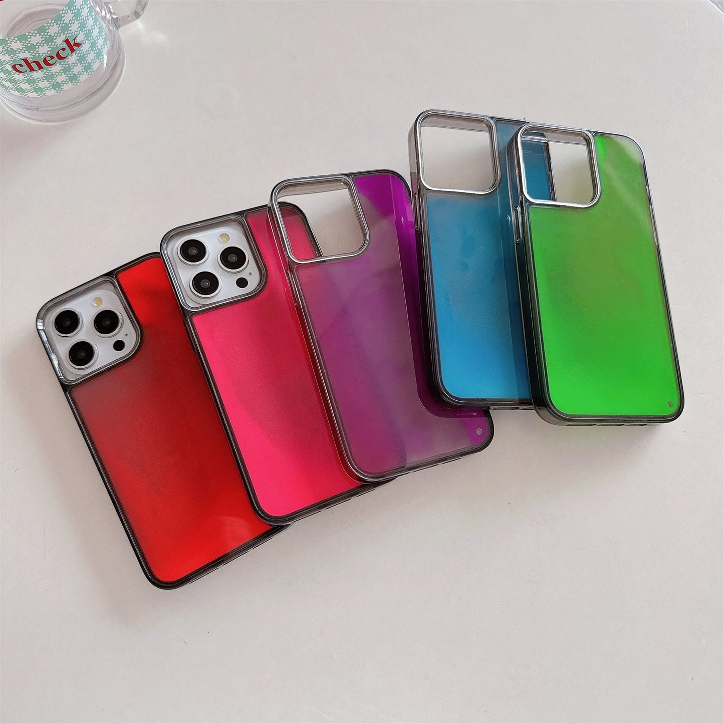 Luminous Glitter Quicksand Case