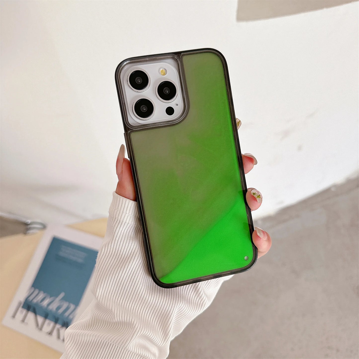 Luminous Glitter Quicksand Case